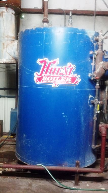 HURST Four-Pass High Pressure Tubeless Steam Boiler