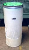 TATEISHI White plastic Sliver cans, 18" x 48",