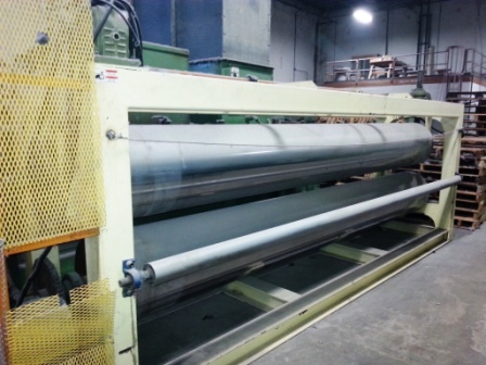 Chill Roll Unit, 158"W x 18" diameter, both rolls are chilled.