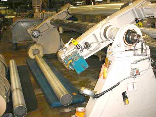 DUSENBURY Model 800, 120 In. Slitter Winder, 1200 fpm