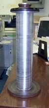 TWIST BOBBINS, 16.5" traverse x 8" x 3/4" bore.
