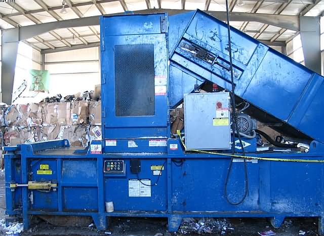 EXCEL Horizontal Baler, with Conveyor,