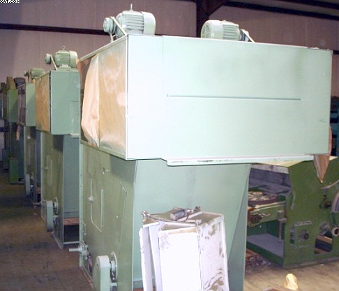 FIBER CONTROLS 36" Blend Line, (8) weigh pan feeds,