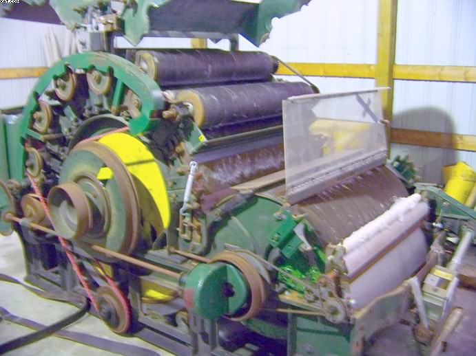 WHITIN Model N card, 40" working width.