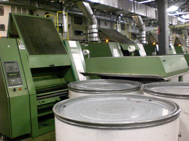 RIETER C-51 Cards, 1998 yr, 40x48" coilers,