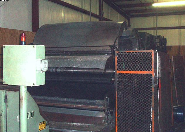 DAVIS & FURBER 72" Compact Cards, tandem feeds extended aprons,