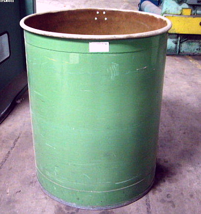 Fiber & Plastic Card Cans, 36" x 48",