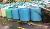 Plastic Card Cans, ~40x47"H including casters. Plastic Card Cans, ~40x47"H including casters.