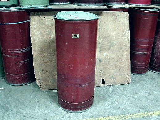 Sliver Cans, 20x48", fiber made,