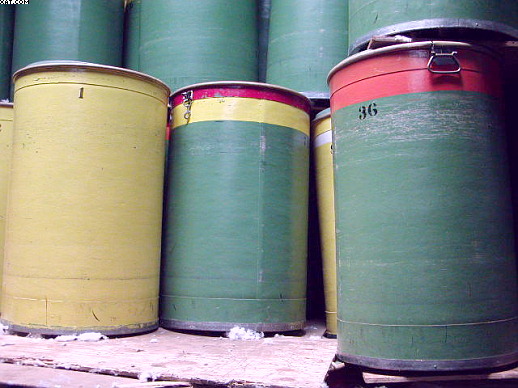 FIBER CSI Cans, 30 x 48",