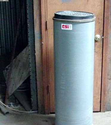 CSI Sliver Cans, 16"x 48", fiber type,