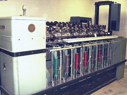 SACO LOWELL Long Staple Rovematic, FC-12F, 12x5-1/2,