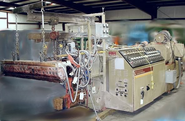 EGAN 52" Tape / Slit Film Line, 1981 yr, consisting of: EGAN 52" Tape / Slit Film Line, 1981 yr, consisting of: