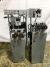 Nip Roll Assemblies, 2"W x 4" dia pneumatically operated rolls, Nip Roll Assemblies, 2"W x 4" dia pneumatically operated rolls,