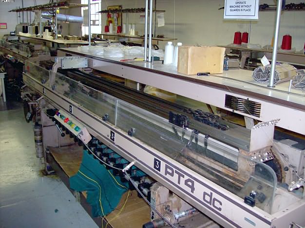 PROTTI Model PT4-PT4dc Flat bed Knitter,