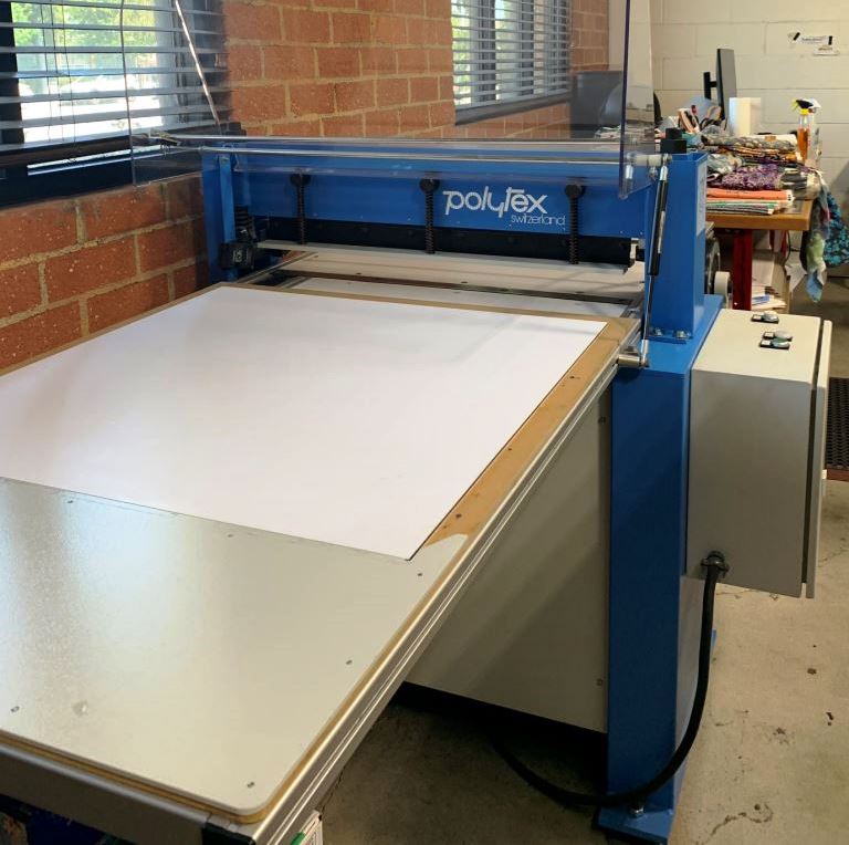 POLYTEX Pinking Machine, type ZE, 2014 yr,