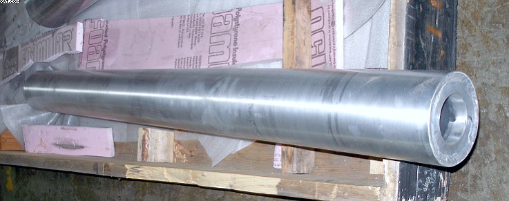 ALUMINUM Roll, 68" face x 6" diameter,