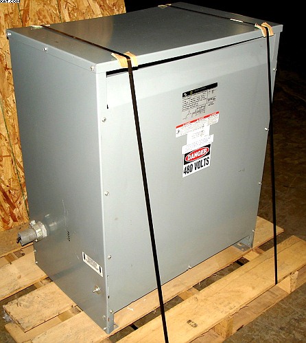SQUARE D Transformer, 75 KVA, 460-230v.