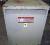 GENERAL ELECTRIC Step Down Transformer, 40 kva, 460-266v.