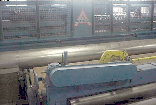 AUTEFA Horizontal Crosslapper, 1990 yr, 3.2 x 5.5M,
