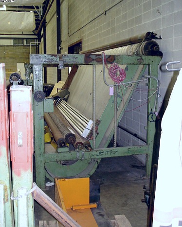 Scray 210" wide.  Batt drafter also available.