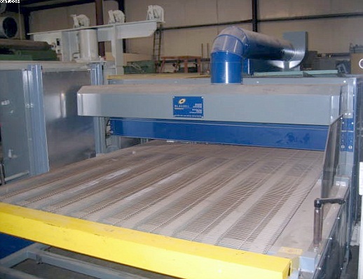 BLASDEL ENTERPRISES 60" Conveyor Dryer, infra red heating,