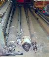  Steel Rolls, 12" dia x 165" long.