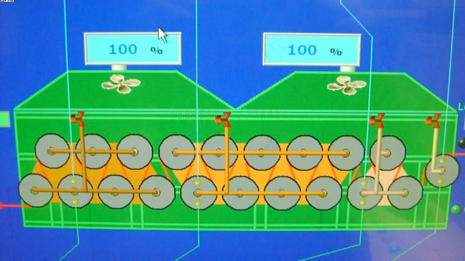 Ramallumin Horizontal Drying Range, 2005 yr, 4 meter width,