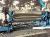 VERDUIN Calender, (2) 90" x 17" dia steel rolls, 50 ton, VERDUIN Calender, (2) 90" x 17" dia steel rolls, 50 ton,