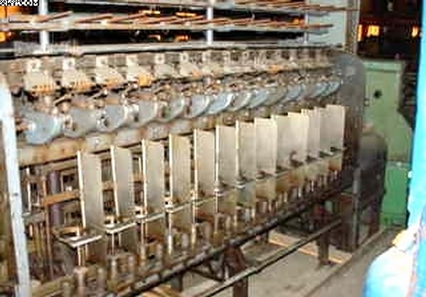 ATWOOD 10-B Sample Twister, 28 spindles, 4" ring, 6" traverse.