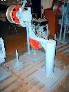  WC 480 Ball Warpers, 36" wide, with tension stands.