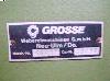  GROSSE Electronic Jacquards, Model ES969Z, single head,