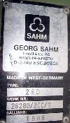  SAHM 260 Take-Up Winder, 4 spindles each, 1988 yr,