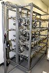 TEXKIMP Unrolling Creel, 32 positions, ~82mm x 280mm TEXKIMP Unrolling Creel, 32 positions, ~82mm x 280mm