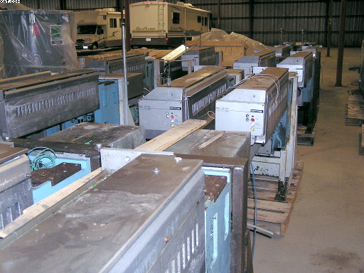 BARMAG Model SW6 2S-900 Winders, 4 cop, ~ 1995 yr,