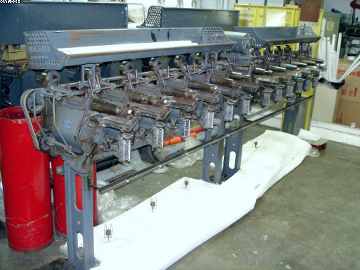 LEESONA 50 Winder, 6 spindle.