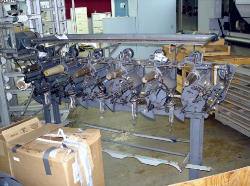 LEESONA 50 Winder, 6 spindle.